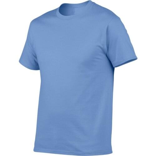 Brand Blank T Shirt Men Summer Casual Solid Short Sleeve Tops 100% Cotton Skateboard Tee T-Shirts Mens Clothing Plus Size XXL