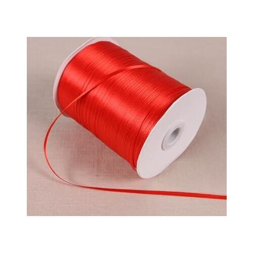 Cheap 3mm 880Yards/Roll Satin Ribbon For Arts Crafts & Sewing Christmas Wedding Party Decoration Gift Wrap Handmade DIY Material