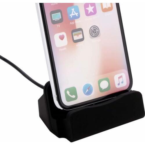 VNSTRIP Docking Station Phone stand for Samsung Huawei Apple iPhone5S 6 SE 78 Plus X Charging holder Lightning Dock Station