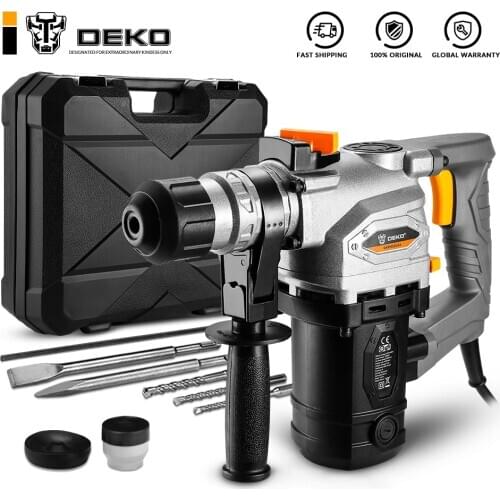 DEKO DKRH26LD4 230V Multifunctional Rotary Hammer Electric Demolition Hammer Impact Drill Punch Power Tools