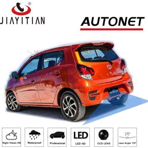 JIAYITIAN rear view camera For Toyota wigo 2014 2015 2016 2017 2018 2019 CCD/Reverse/Backup Parking Camera License plate camera