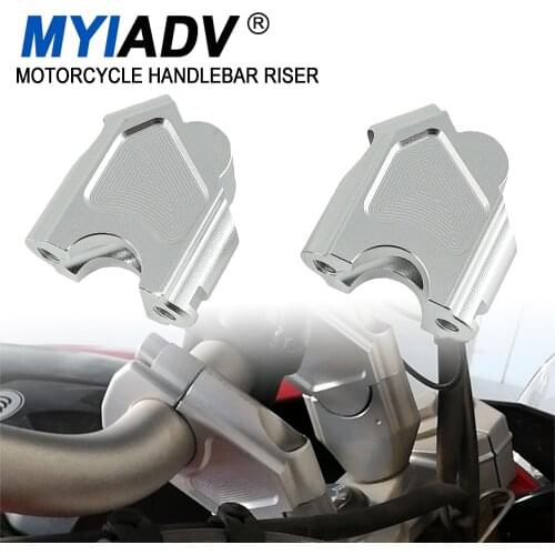 For BMW F700GS F 700 GS 2013-2017 F650GS F650 2008-2017 Motorcycle Handlebar Riser Handle Bar Mount Clamp Adapter Aluminum Alloy
