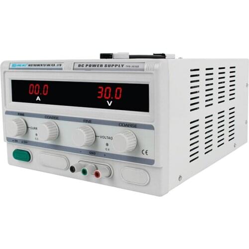 Longwei TPR-12010D 120V 10A High Power Low Noise Mobile Phone Repair Lab Bench High Voltage Regulated Adjustable DC Power Supply