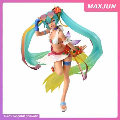 MAXJUN 24cm SEGA Anime Miku Figure Tropical Sexy Summer PVC Action Figure Collection Model Doll anime figure kawaii VOCALOID