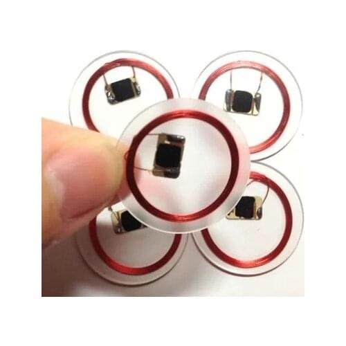 NFC RFID card ISO14443A 13.56MHz transparent coins RFID tag -6