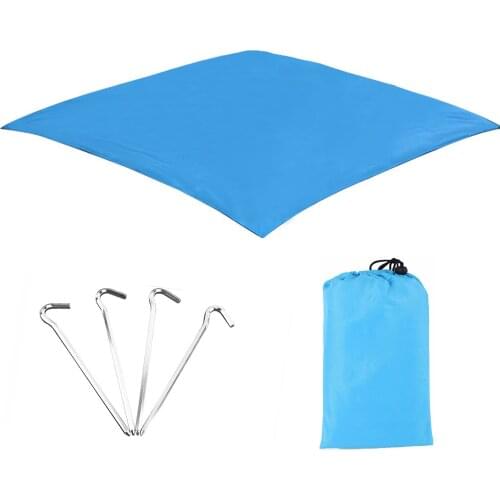 Outdoor Summer Tent Mat Beach Fashion Soft Durable Portable Waterproof Camping Mat Cloth For Camp Picnic Sleeping Travel