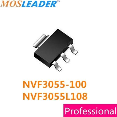 SMD NVF3055-100 NVF3055L108 SOT223 100PCS NVF3055 3055 N-Channel High quality