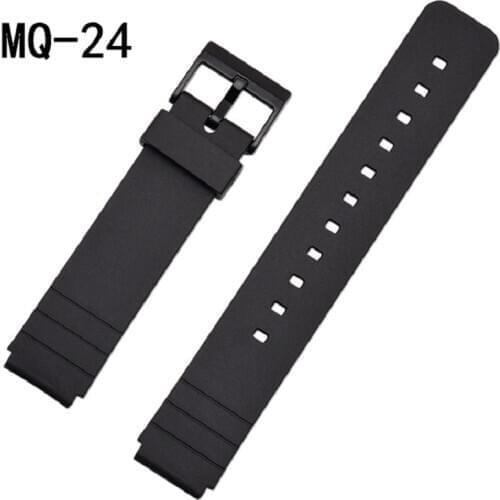 TPU Bracelet Watchband For Casio MW-240 Sport Watch Accessories Wristband Replacement Soft Watch band Belt Strap for Casio MW240