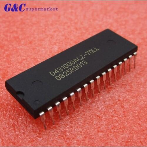 1/5PCS D431000ACZ-70LL D431000 431000ACZ-70LL Encapsulation:DIP-32 1M-BIT