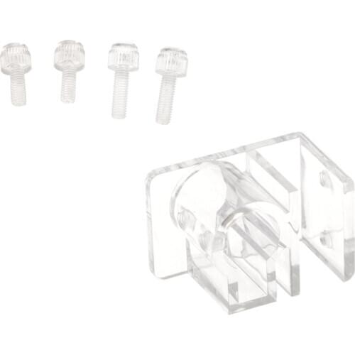 Aquarium Fish Tank Pipe Holder Acrylic Water Tube Holder Fixed Clip Clamps