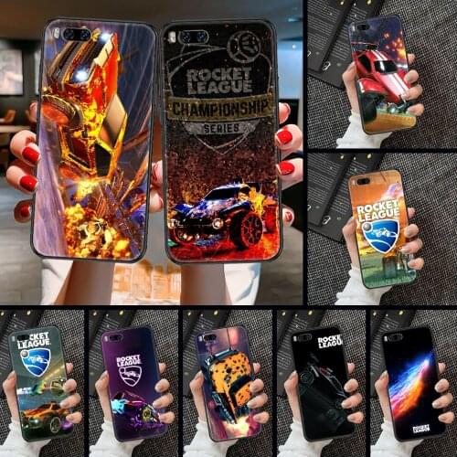 Rocket League Game Phone case For Xiaomi Mi Max Note 3 A2 A3 8 9 9T 10 Lite Pro Ultra black luxury coque art shell painting