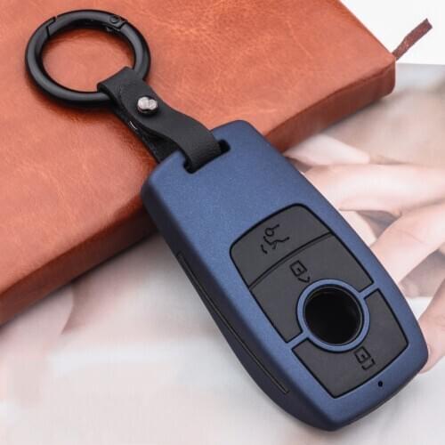 Carbon fiber Silicon Matte Car Key Case Cover For Mercedes Benz E S Class W213 E200 E220 E260 E300 E320 Maybach S320 S450 S350