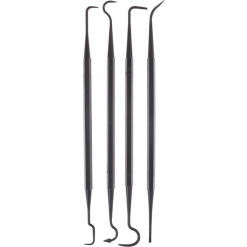 4pcs/set Double Ended Nylon Pick Set Gun Cleaning Tools Rifle Tube Cleaner Brush Hook for Outdoor Hunting accessories