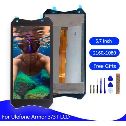 Original LCD For Ulefone Armor 3 3T LCD Display Touch Screen Assembly For Ulefone Armor 3T Screen Display Phone Parts Free Tools