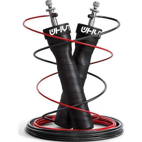 Men Adjustable Speed Skipping Rope Strength Workout Jump Rope Nonslip Handle Skipping Ropes Gym For Boxing MMA Jumping Training