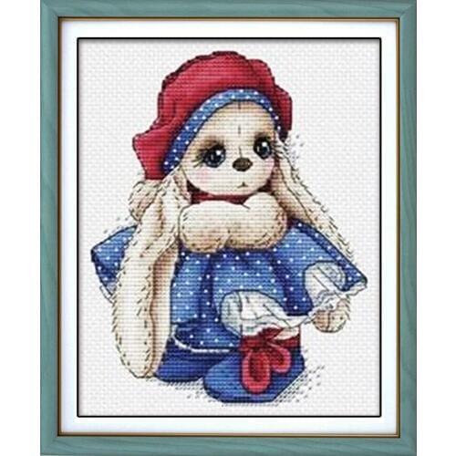Oneroom Cross Stitch,Animal of rabbit,Needlework,DIY,cross-stitch kits,embroidery kits, 14ct 16ct 18ct 28CT