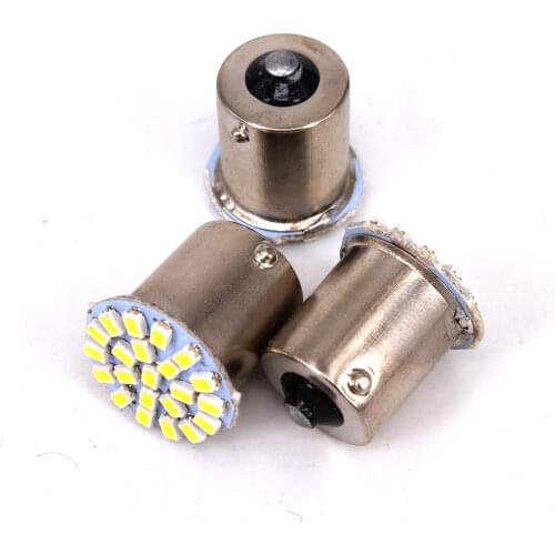 100X22 SMD 3020 led 1156 R10W P21W 1206 auto Car backup reverse Turn signal Tail steering direction indicator Light pure white