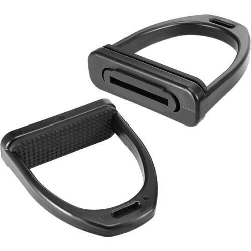 2 PCS Horse Riding Stirrups Plastic Horse Saddle Anti-skid Horse Pedal Super Lightweight Equestrian Safety Equipment