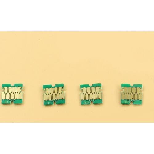 20 sets 80 pcs 100% stable Chips for EPSON Surecolor F6070 F6000 F7000 ink cartridge chips (one time chip)