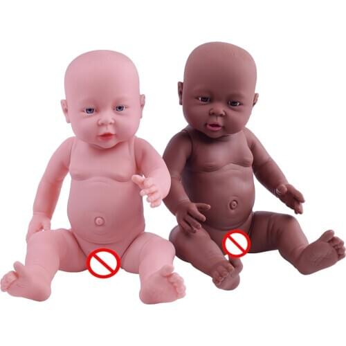 41cm 16 Inch Newborn Baby Reborn Doll Soft Silicone Reborn Doll Toy For 3-7 Boy Girl Doll Children Kids Birthday Christmas Gift