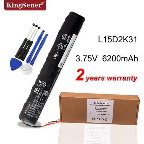 KingSener 3.75V 6200mAh 23.2WH L15D2K31 Tablet Battery for LENOVO YOGA 3-850M Yt3-850F YT3-850 YT3-850M YT3-850L L15C2K31