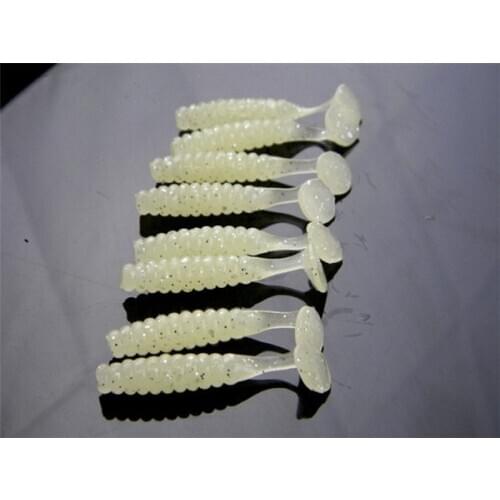 Free shipping super small fishing grub lure baits fishing blade tail lure fishing baits carp lure bait