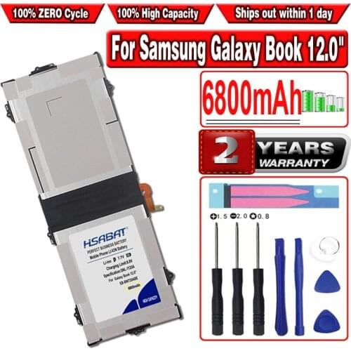 HSABAT 6800mAh EB-BW720ABE EB-BW720ABA Battery for Samsung Galaxy TBook 12.0" 12 inches