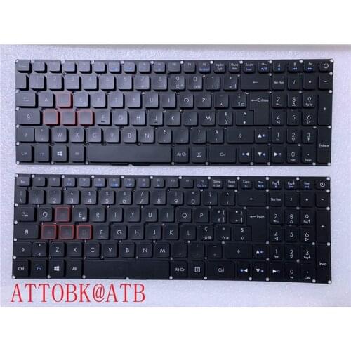 French/Italian Backlit keyboard for Acer Aspire VX5-591G VX15 VX5-793 VN7-593 VN7-593G VN7-793G N16W3 N16W4 VX5-591 VN7-793