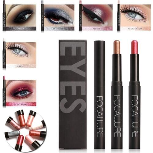 2020 New Eyes Makeup Liner Combination Eyeshadow Pencil Sticker Easy to Wear Long Lasting Shimmer Tools html1