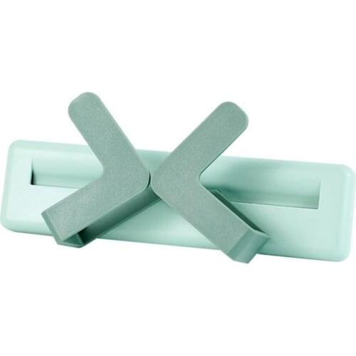 New Arrival Lid Rack Multifunction Adjustable ABS Wall Mounted Pot Lid Holder for Kitchen Shelf Accessories Wholesale 2021