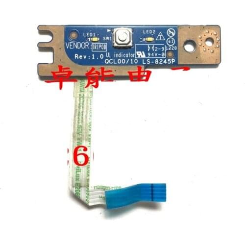 New Laptop Power Switch Button Board Cable For DELL Inspiron 15R 5520 7520 LS-8245p