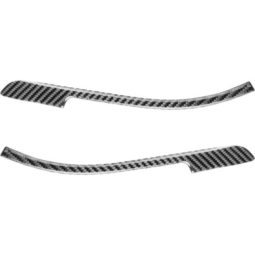 Fit For Audi A4/A5/B9 carbon fiber rearview mirror anti-collision strip decoration modification car accessories
