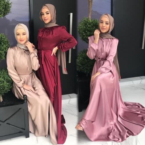 Ramadan Kaftan Dubai Abaya Turkey Muslim Women Hijab Dress Islam Caftan Marocain Dresses Vestidos Eid Mubarak Robe Longue Femme