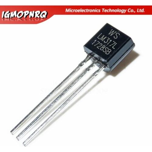 20pcs LM317 LM317LZ TO-92 Voltage Regulator 1.2V to 37V 100mA 0.1A new original