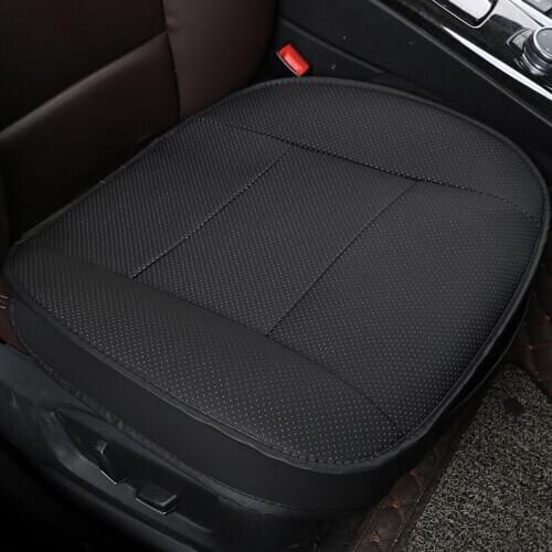 Ultra-Luxury Car Seat Protection Single Seat Without Backrest PU Senior Leather Car Seat Cover For Most Four-Door Sedan&SUV