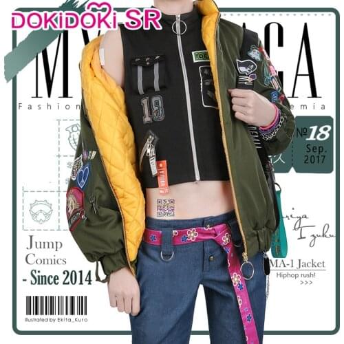 DokiDoki-SR Anime Cosplay Boku No Hero Academia / My Hero Academia Cosplay Izuku Midoriya Cosplay Costume Doujin Deku Costume