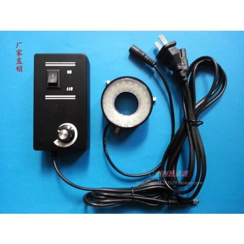 Internal Diameter 27MM/46MM LED Ring Light Source Monocular Microscope Upper Light Source CCD Light Source 0-5W