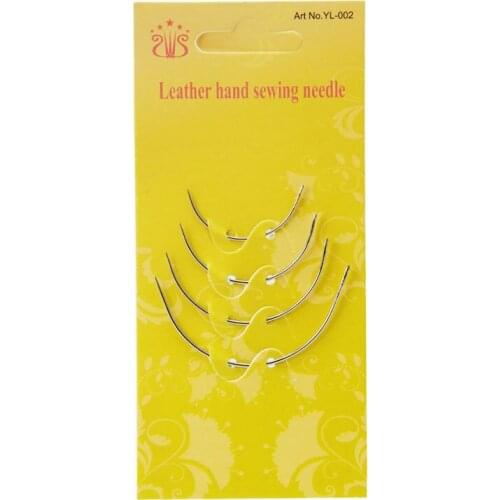 4PCS Needles Hand Sewing Upholstery Repair Kint Quilting Curved 3 4 5 6cmv