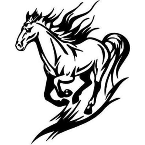 Horse Favorite horse owner horse sticker car sticker Car Body Stickers Window Door Decal Top Quality Waterproof ZP026