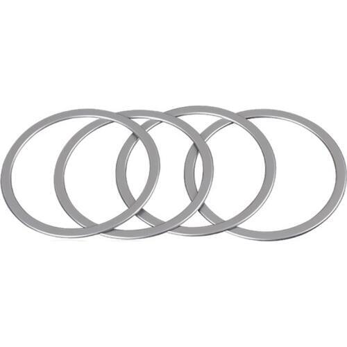 Chromed ABS Plastic Interior 4PCS Horn Loudspeaker Decoration Cover Trim For BMW X4 F26 2014 15