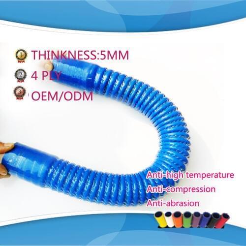 ID:60MM 63MM 65mm 70MM replace auto bend silicone tube hose rubber steel tube pipe
