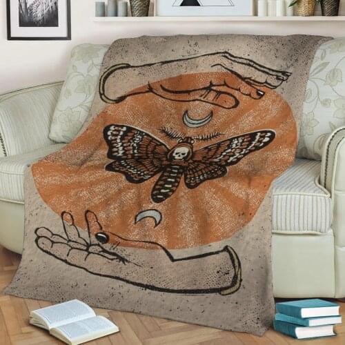 As above Flannel Throw Blanket 3D Printed Keep Warm Sofa Child Blanket Home Decor Textiles Dream Family Gift