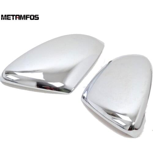 For Volkswagen Touran 2016-2018 2019 Chrome Rearview Side View Mirror Cover Trim Decoration Frame Exterior Car Accessories