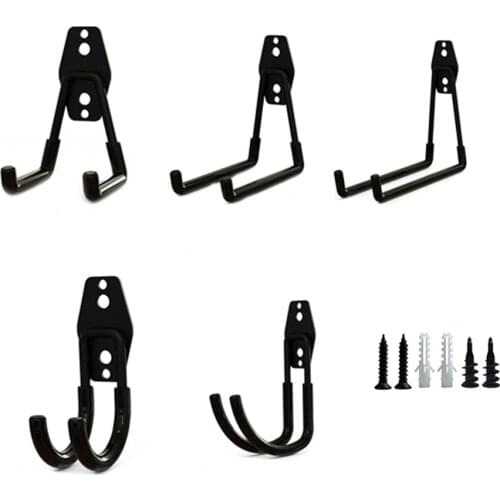 1PC Wall Hook Multi-purpose Garden Bathroom Organizer Hooks Screw-in Kitchen Hanger Hook Heavy Duty Garage Storage Accessories