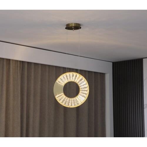 Nordic luxury LED chandelier lighting post-modern indoor small hanging lamp for bedroom, living room, study room chandelier