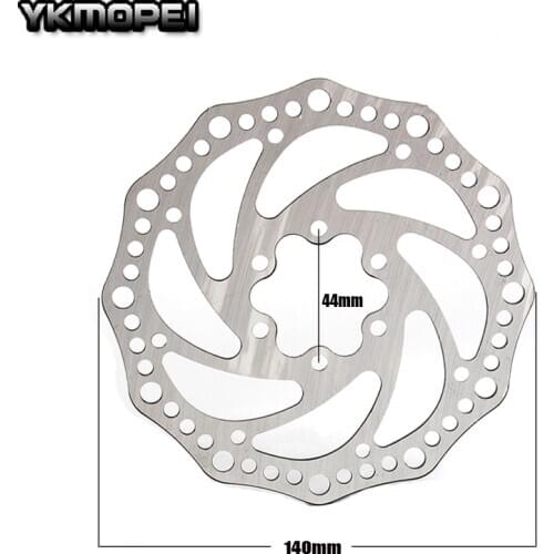 NEW 140MM 6-bolt Stainless Steel Rotor Brake Disc For Mountain Road Cruiser Bike MTB Bicycle parts