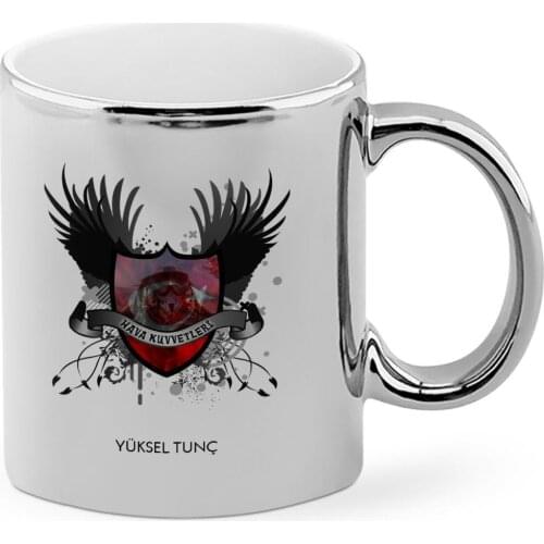 Personalized Professional Air Force Chrome Mug Cup-1