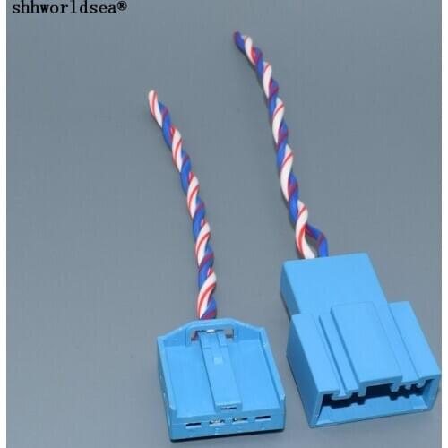 Shhworldsea For BMW all series sub-woofer adapter cable bass horn plug conversion lossless line Speaker plug ,Auto Bass plug