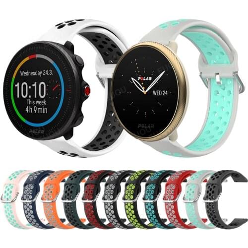 Silicone Strap For POLAR Vantage M2 M Grit X Watch band For POLAR IGNITE 2 Unite Sport Watchband Bracelet replace accessories