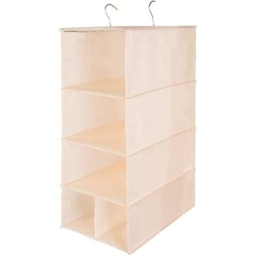 Hanging Hangers, 4 Layers of Washable Hanging Hanging Bags, Lockers, Lockers, Wardrobes, Closets
